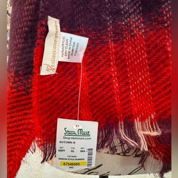 Collection Eighteen Super Soft, Warm, Cozy Scarf- 78”(80”)x21.5” - Picture 4 of 12